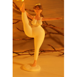 Yoga Engel stehend