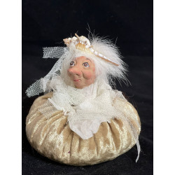 Korkenkopf Duftkissen Mausi – champagner