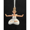 Yoga Engel Hänger Meditation – weiß